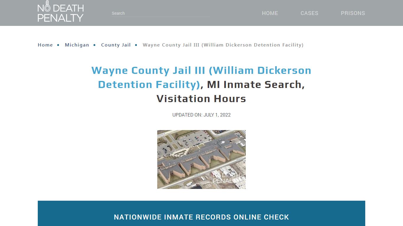 Wayne County Jail III (William Dickerson Detention ...